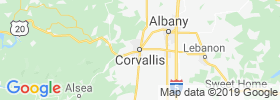 Corvallis map